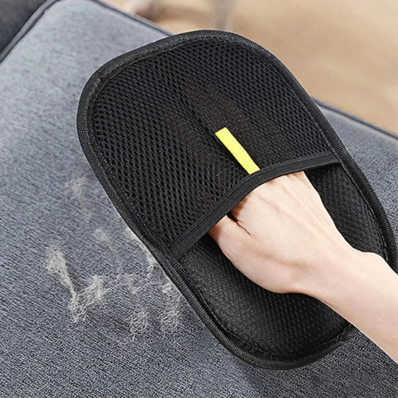 Pet Grooming Glove - Hair Remover Mitt For Dogs & Cats